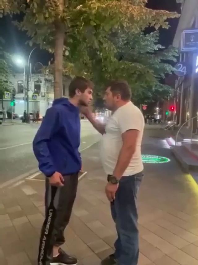 russian street fight