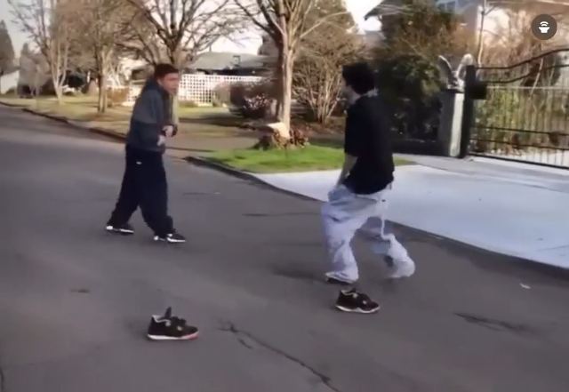 wrestling being used in real fight