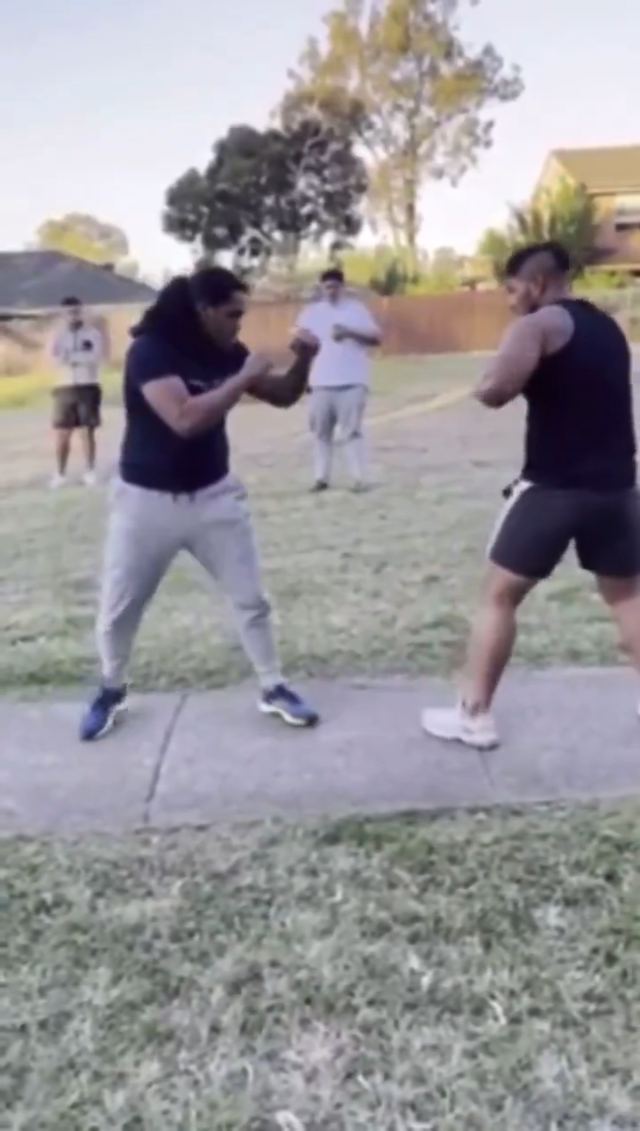 Trading hands equals a huge K.O 🔥